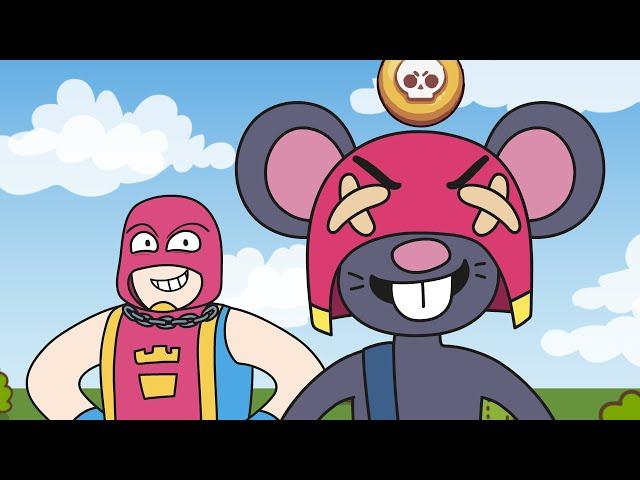 Brawl Stars Animation MOE and GROM in DuoShowDown