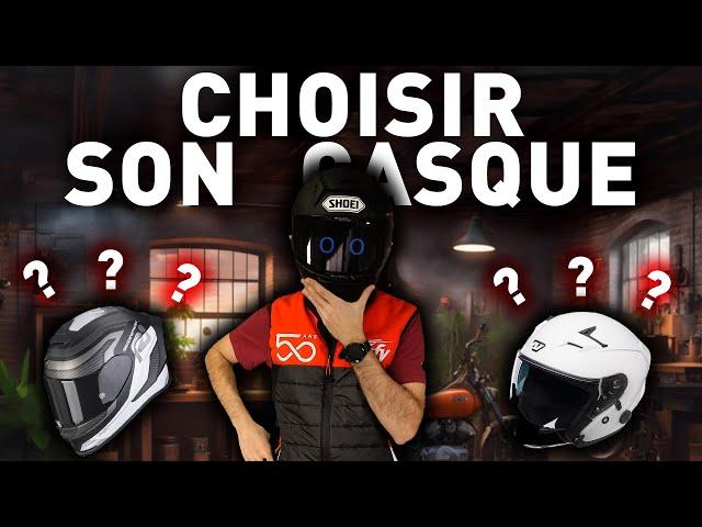 COMMENT CHOISIR SON CASQUE DE MOTO ? ️