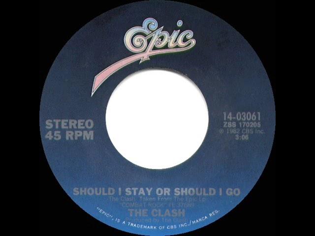 1982 The Clash - Should I Stay Or Should I Go (a #1 UK hit in 1991)