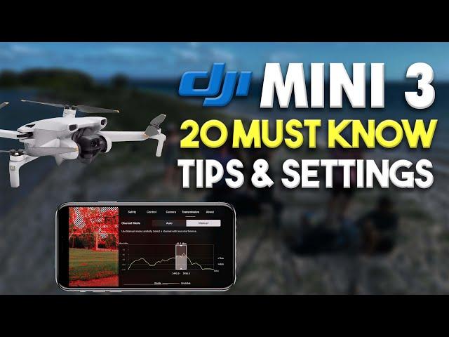 DJI Mini 3 - 20 Must Know Tips & Settings For Your Drone | DansTube.TV