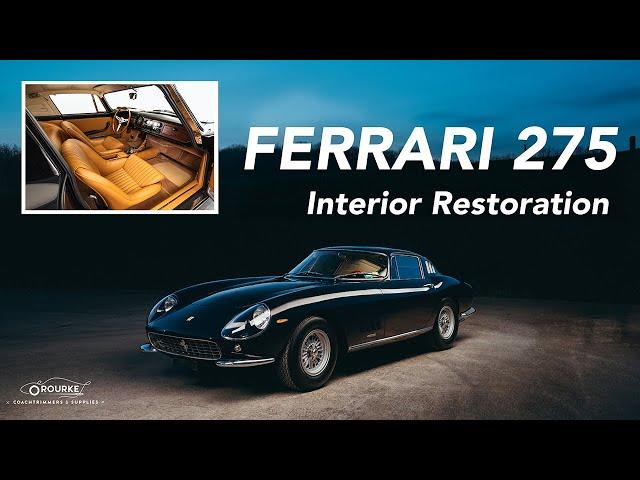 Ferrari 275 GTB Interior Restoration