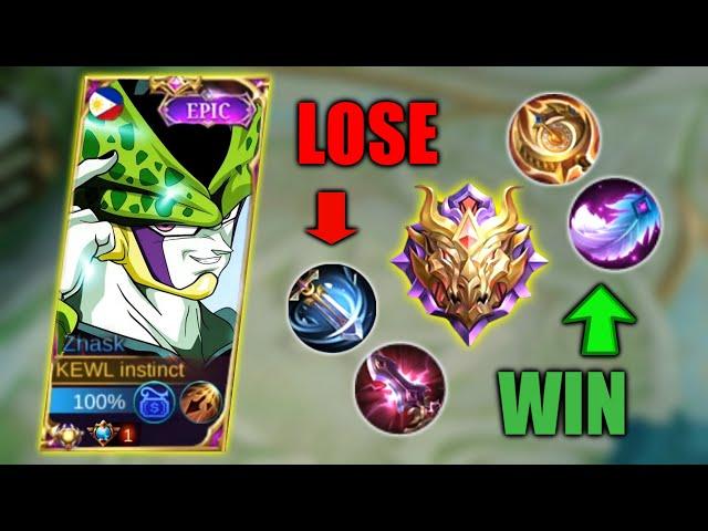 ZHASK Best COMBO Item BUILD 2023 | Top Global Build by Instinct | Zhask Mobile Legends