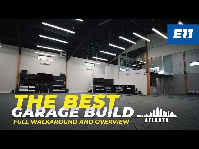 The BEST Garage Ever Built: Final Overview and Walkaround!