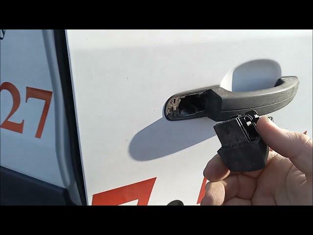 How to Remove a Ford Transit Outer Door Handle