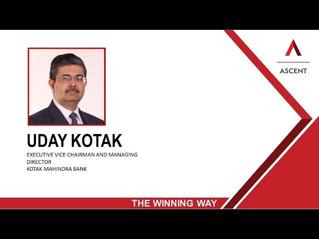Uday Kotak on The Winning Way - ASCENT CONCLAVE 2016