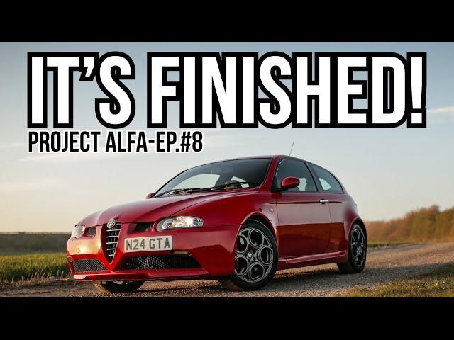 Our 147 GTA is done!  - Project Alfa Ep. #8: The Finale