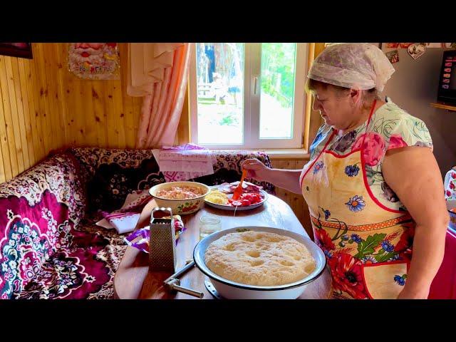 The joy of simple rural life in the Carpathian Mountains