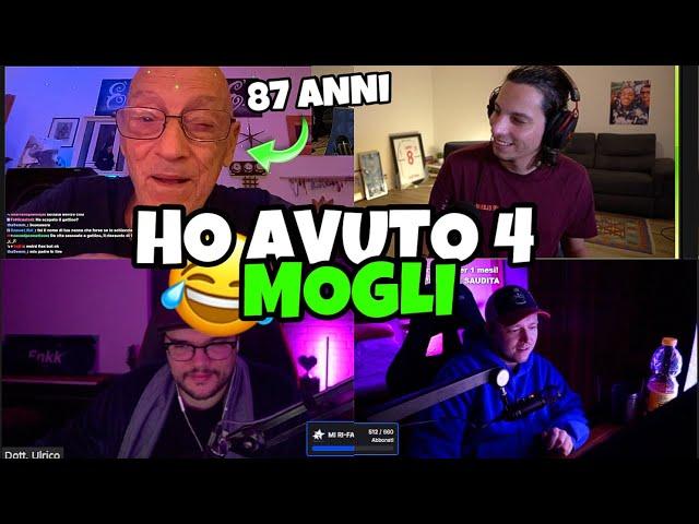 HOMYATOL ENTRA NELLA LIVE DI UN SIGNORE DI 87 ANNI E...!!