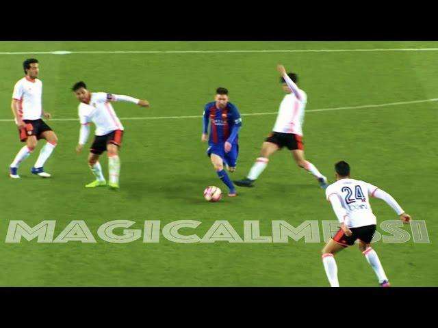 When Lionel Messi Dribbles Past Everyone - Vs 3 Or More Players - HD