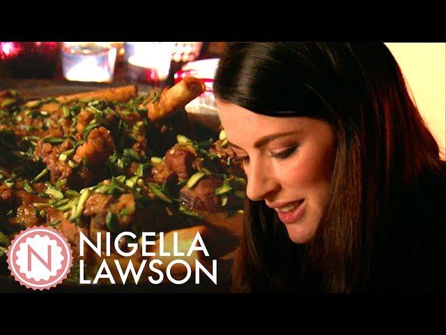 Nigella Lawson's Lamb Shanks and Creme Brûlée | Nigella Bites