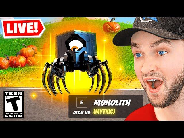 *LIVE* Fortnite Mythic MONOLITH Update! w/ Loserfruit AD