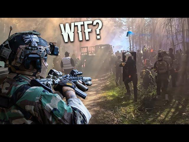 Worlds Largest Airsoft Game! 4000 Players! (Dark Emergency)