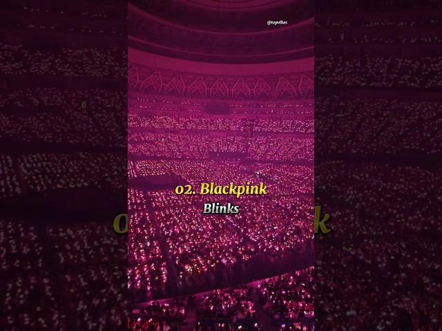 Top 10 Biggest Kpop Fandom ️ 2024 #shorts #top10 #blackpink #kpop #bts #twice #army #blink
