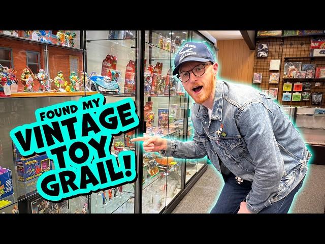 My VINTAGE TOY GRAIL Just Sitting There?! (TOY HUNTING!)