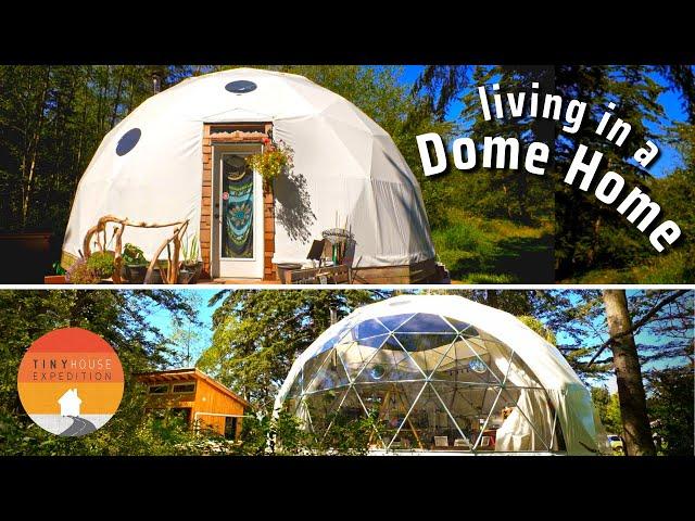 Enchanting DOME Home in Woods w/ Luxury Bath-House & Rain Catchment