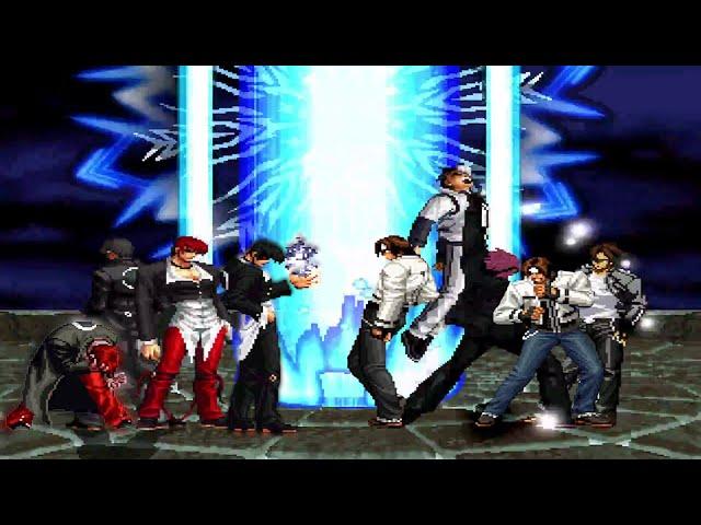 KOF Mugen | Iori Yagami Team vs Kyo Kusanagi Team