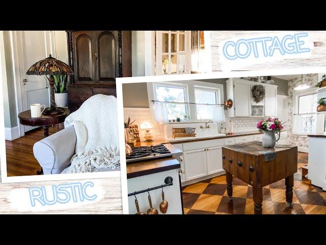 COTTAGE: Natural elements and unique piecesHome Tour