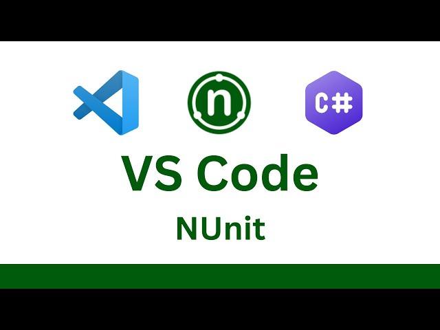 NUnit VS Code tutorial