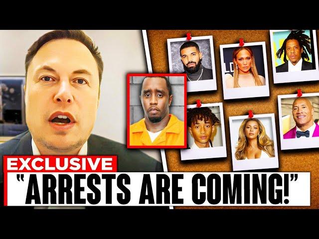 Elon Musk REVEALS New List Of Celebrities INVOLVED In Diddy's Alleged Crimes?!