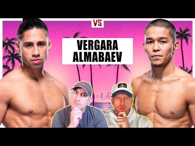 UFC 299: CJ Vergara vs. Asu Almabaev Prediction, Bets & DraftKings