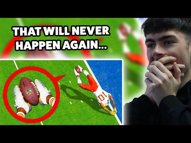 BRITS React to 1 in a Trillion NFL Moments..