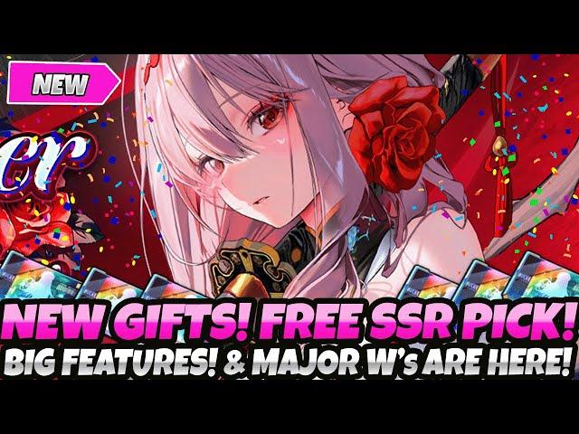 *AYOOOOOO!* NEW GIFTS! + FREE SSRs & PICK! + MAJOR Ws & BIG FEATURES ARE HERE (Nikke Goddess Victory