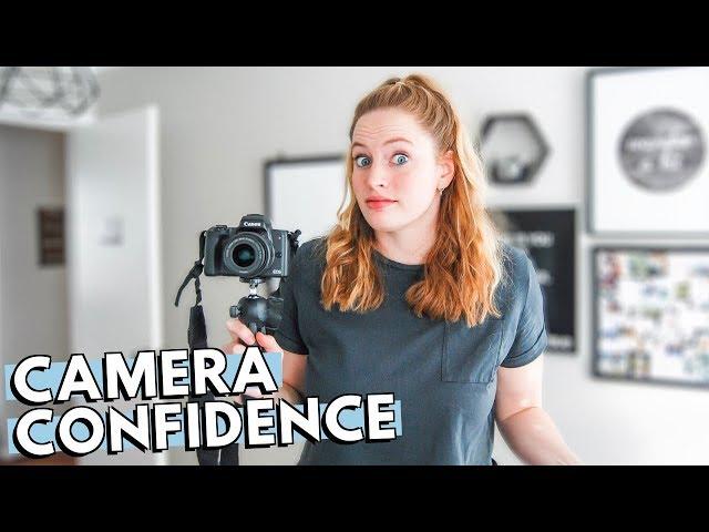 HOW TO BE CONFIDENT ON CAMERA: Tips for talking to a camera as a small YouTuber | THECONTENTBUG