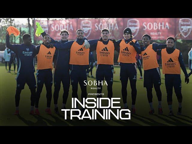 GYM WORK, RONDOS AND GOALS! | INSIDE TRAINING | Final push for Nottingham Forest | Premier League