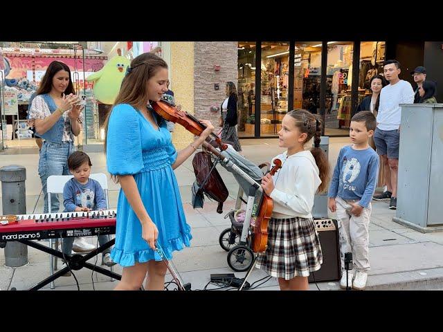 She Asks me if I know "A Thousand Years" and Steals The Show | Karolina Protsenko - Violin Cover