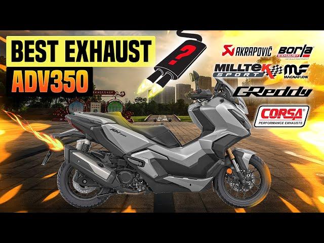 Honda ADV350 Exhaust SoundAkrapovic,Arrow,IXIL,SC Project,Yoshimura,Mivv