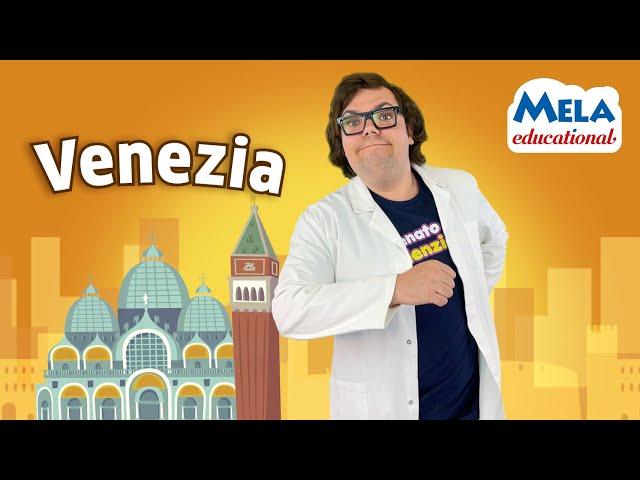 Renato lo scienziato - I love Venezia Ft. Mela educational