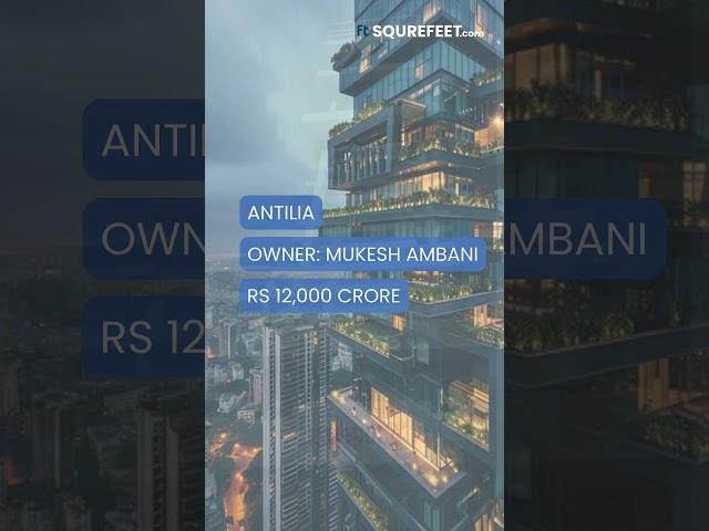 Top 3 Most Expensive Houses in Mumbai  | Luxury Real Estate Tour! #realestate #antilia #mumbai