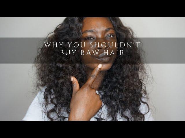 DO NOT buy Raw Indian hair!!