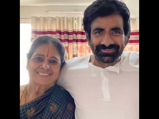 Mass Maharaja Ravi Teja with His Family  Wife Kalyani  | Daughter Mokshadha & Mahadhan #raviteja