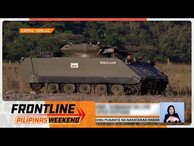 Mga bagong tangke ng Philippine Army, sinabak sa live fire exercise | Frontline Weekend