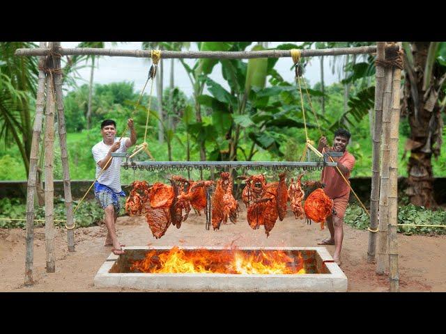 6 ITEM TOGETHER IN A THANDOOR | Chicken, Mutton, Beef, Crab, Fish, Lobster | Cooking In A Thandoor