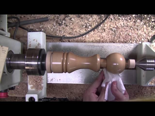 Turning a Wooden Pepper Mill