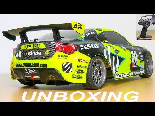 HPI MICHELE ABBATE RACING CAR UNBOXING!! RC CAR TOYOTA GT 86|RC MODEL RACE DRIFT CAR