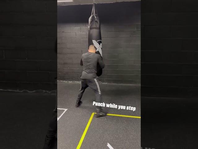 3 Heavy Bag Footwork Drills 