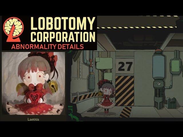 Lobotomy Corp Abnormalities ~ Laetitia