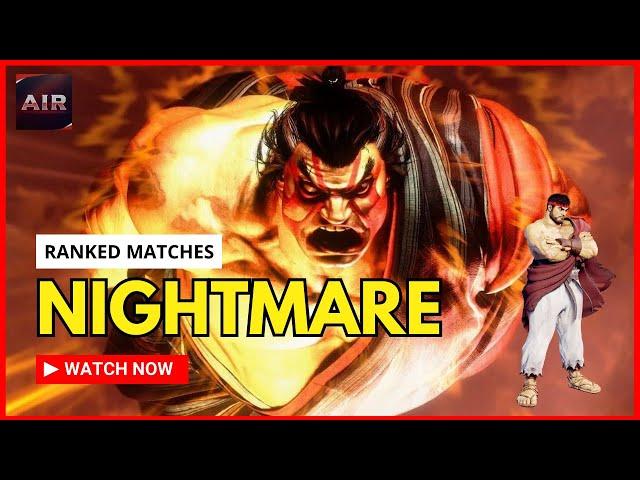 I Played The #1 Honda And It Wasn't Fun. MASTER Ryu Ranked Matches! 【Street Fighter 6】