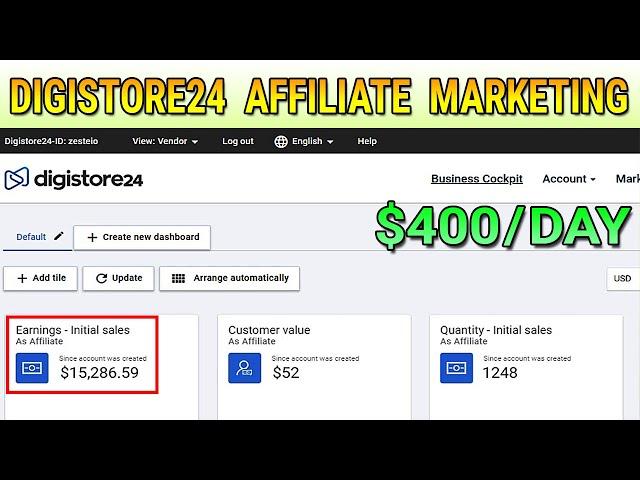 Digistore24 Affiliate Marketing Tutorial For Beginners