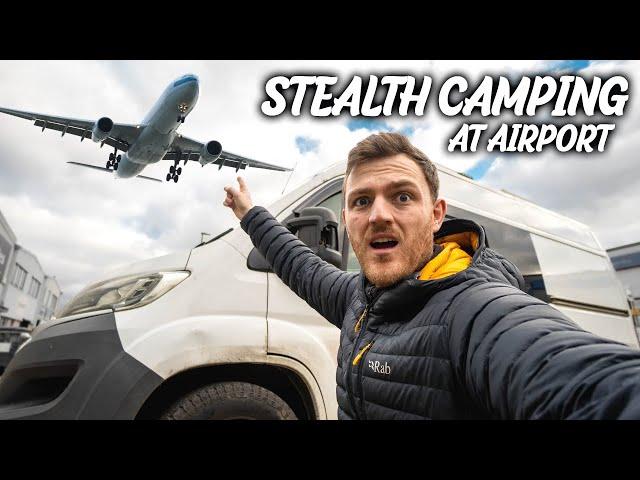 Stealth Camping at UK's Second Largest Airport