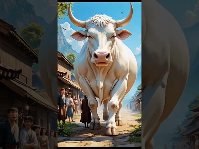 A cow relief the buffalo pinjre#ai #cow #buffalo #shorts