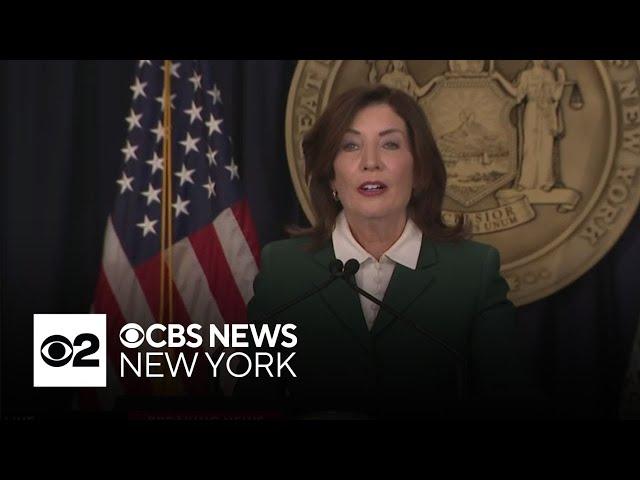 Gov. Kathy Hochul announces congestion pricing will start in January