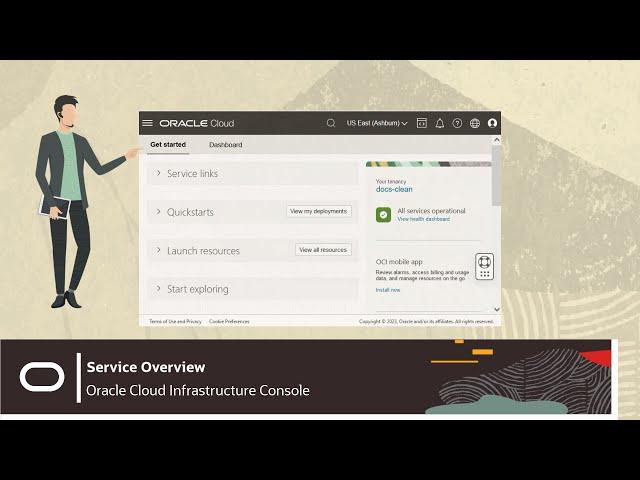 Oracle Cloud Infrastructure Console: Overview
