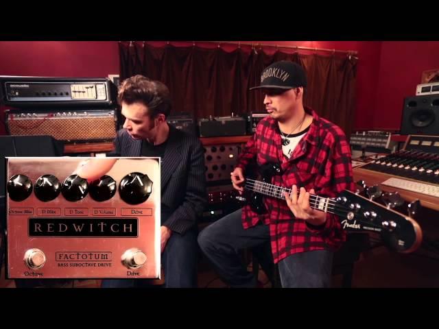 Factotum - Bass Suboctave Drive Pedal DEMO from Redwitch Analog