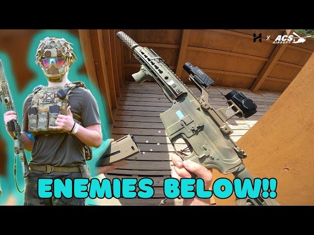 POV: Enemies Are BELOW You! - ACS Airsoft