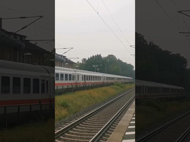 IC mit BR101 fährt durch Tornesch