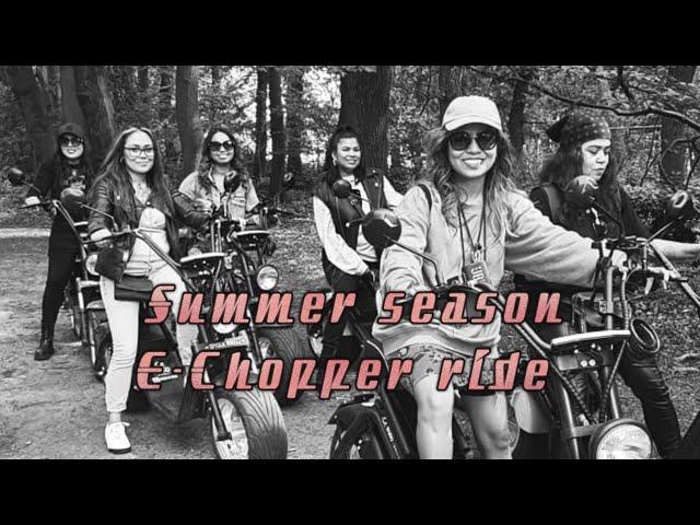 Summer season |E-Chopper ride | |Berkenrhode| Sistersquad